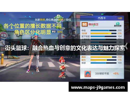 街头篮球：融合热血与创意的文化表达与魅力探索
